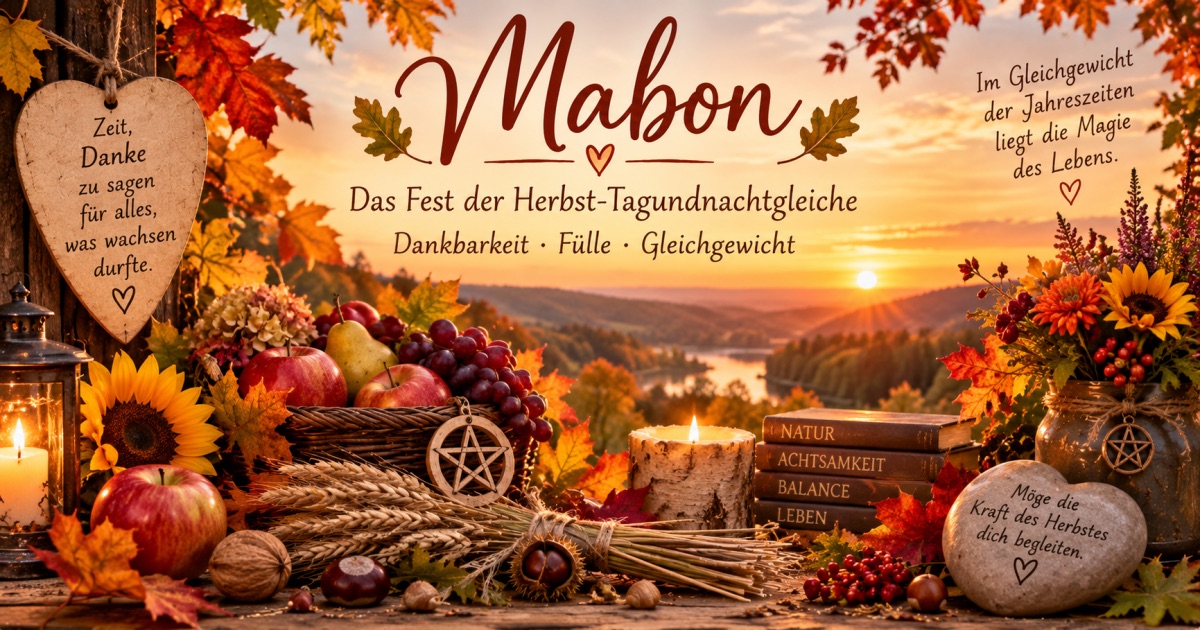 🍂 Mabon 2026 – das magische Fest der Herbst-Tagundnachtgleiche