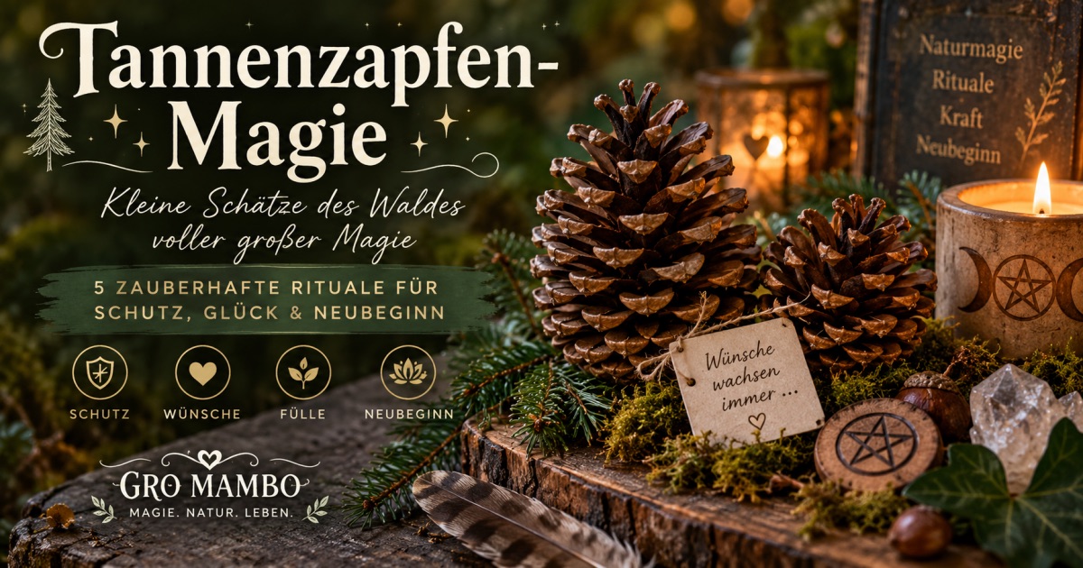 🌲 Tannenzapfen-Magie – 5 zauberhafte Rituale für Schutz, Glück & Neubeginn
