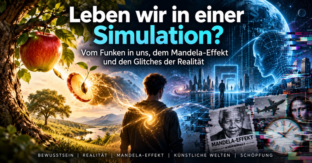 Leben wir in einer Simulation? Vom Funken in uns, dem Mandela-Effekt und den Glitches der Realität