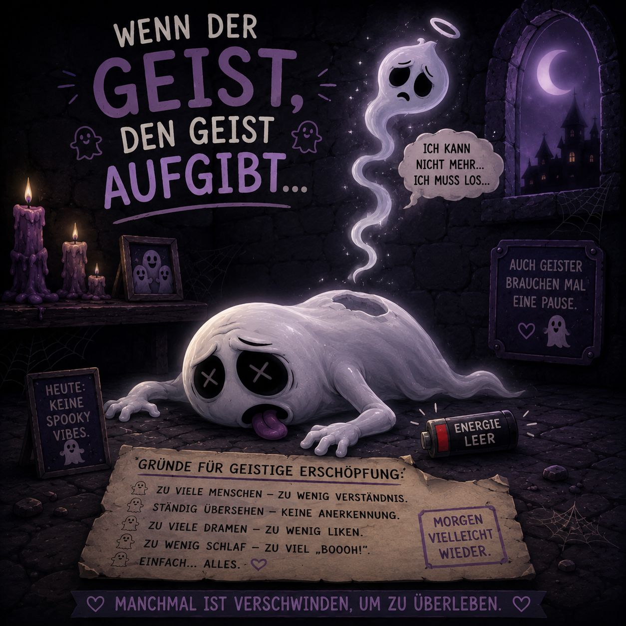 Geist aufgeben