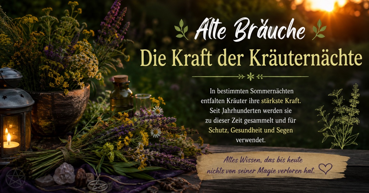 🌿 Mystische News – Die Kraft der Kräuternächte