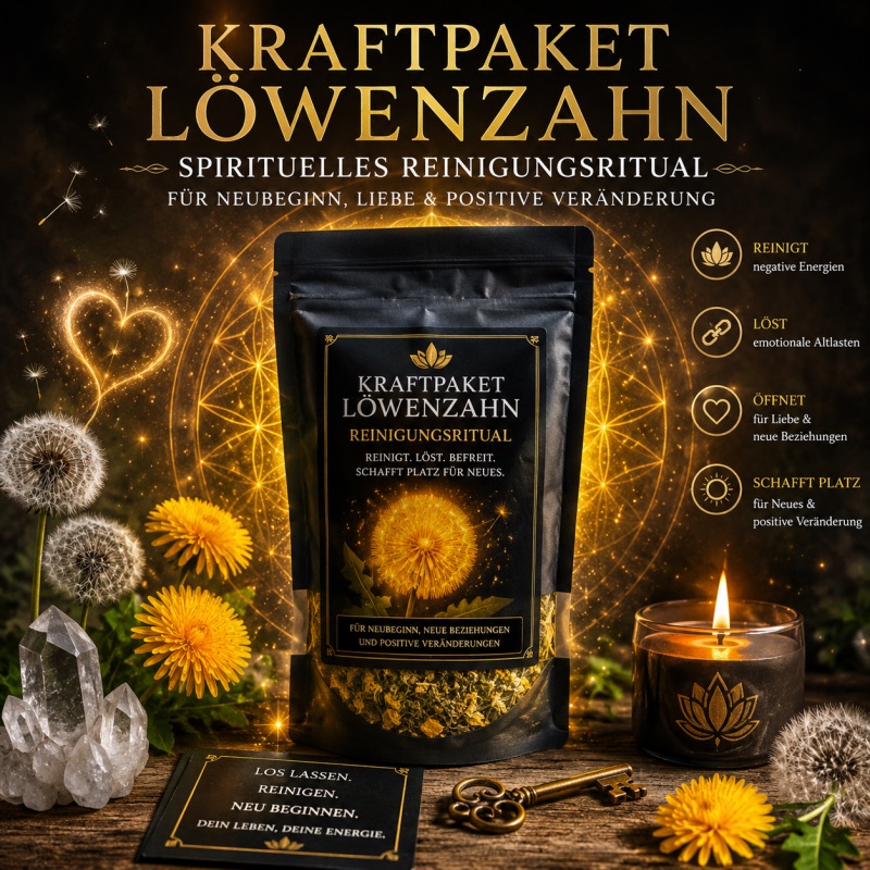 Kraftpaket Löwenzahn – Das spirituelle Reinigungsritual für radikale Befreiung und kraftvollen Neubeginn