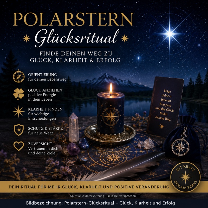 Polarstern-Glücksritual – Finde deinen Weg zu Glück, Erfolg und innerer Klarheit