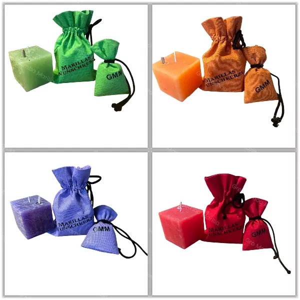 Amulett plus Wunschkerze