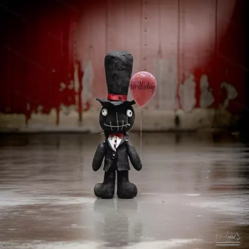 Voodoopuppe Redblack 👹🕸️